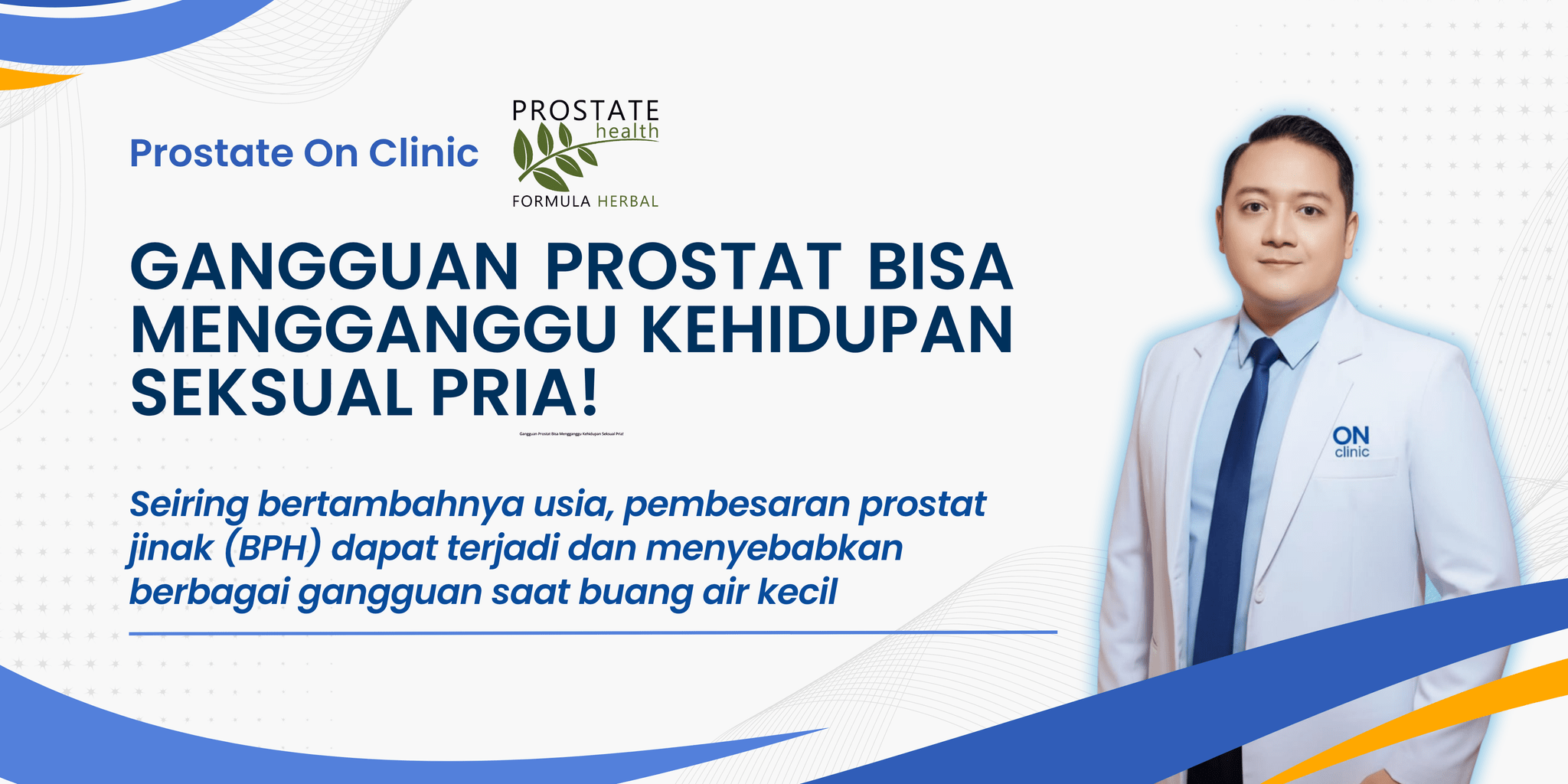 Gangguan Prostat Bisa Mengganggu Kehidupan Seksual Pria